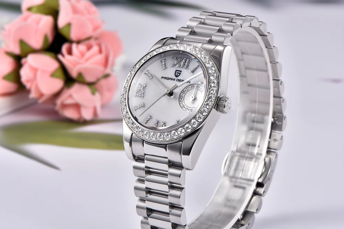 Drevan Boots Pro 32mm Women's Stainless Steel Watch